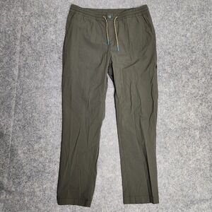 Cotopaxi Salto Ripstop Pants Men L 34x30 Olive Green Elastic Waist Gorpcore Hike